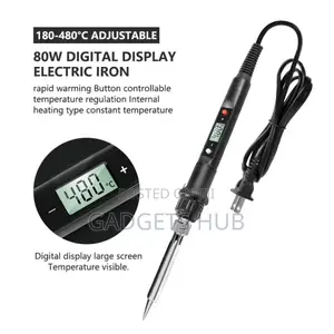 LCD Digital Display Temperature Adjustable Soldering Iron