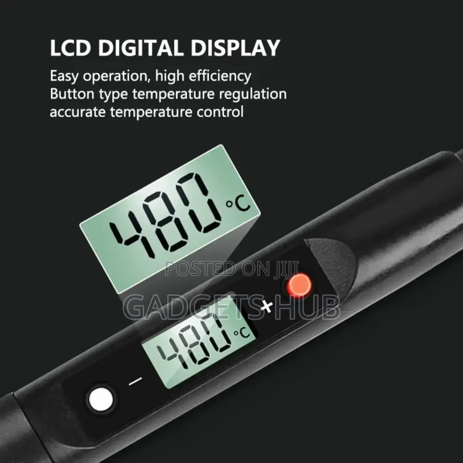 LCD Digital Display Temperature Adjustable Soldering Iron