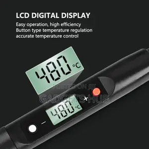 LCD Digital Display Temperature Adjustable Soldering Iron