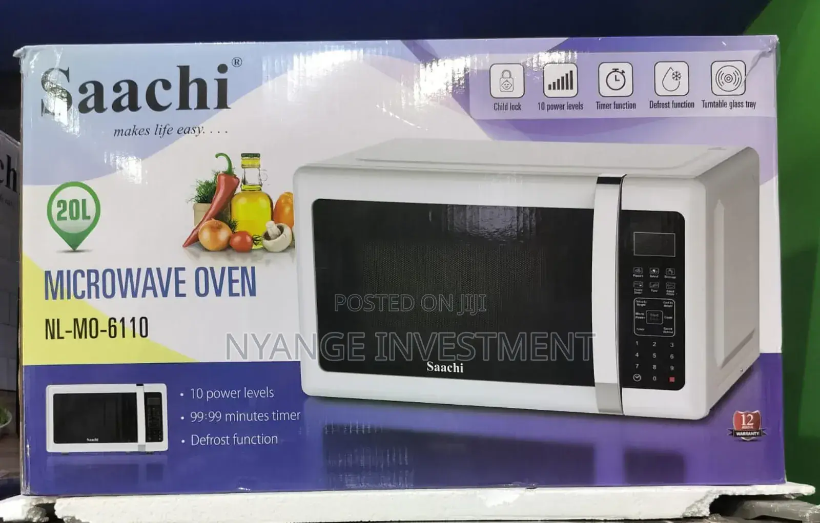 Saachi 20 Litres Digital Microwave
