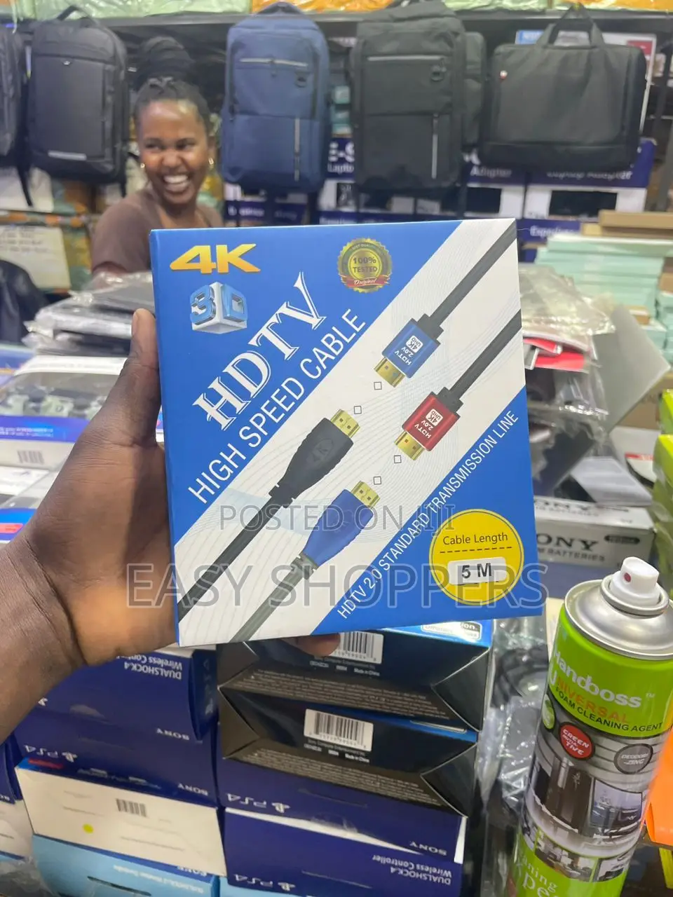 HDMI 5M HDTV High Speed Cable Dualshock 4 HDTV