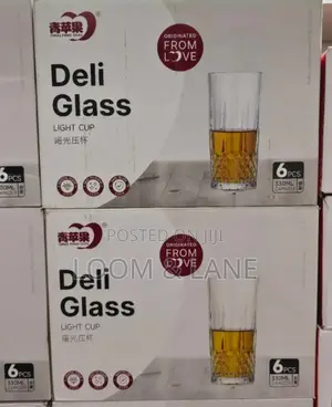 Deli Light Cup Durable Glasses 6pcs