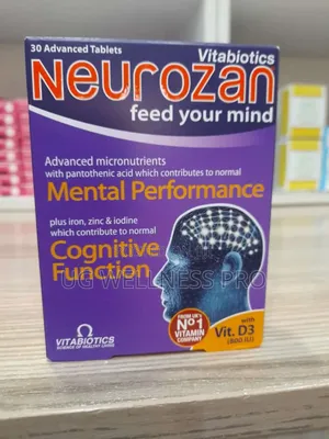 Neurozan Supplement 30 Tablets Feed Your Mind