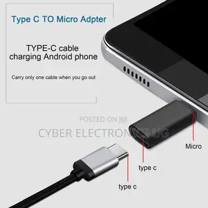 USBC Type Female to Micro USB Male Adapter