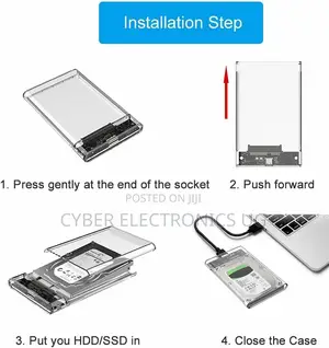 2.5" Hard Drive Enclosure SATA to USB 3.0 External Hard Driv
