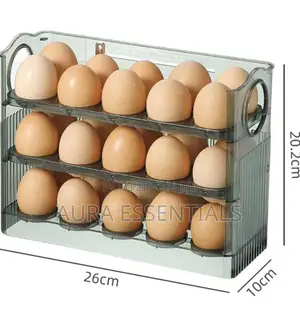 Auto Flip Egg Organizer