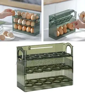 Auto Flip Egg Organizer