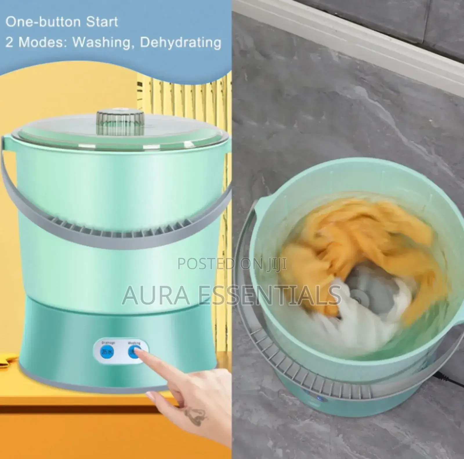 Replaceable Laundry Tub Small Washer Machine