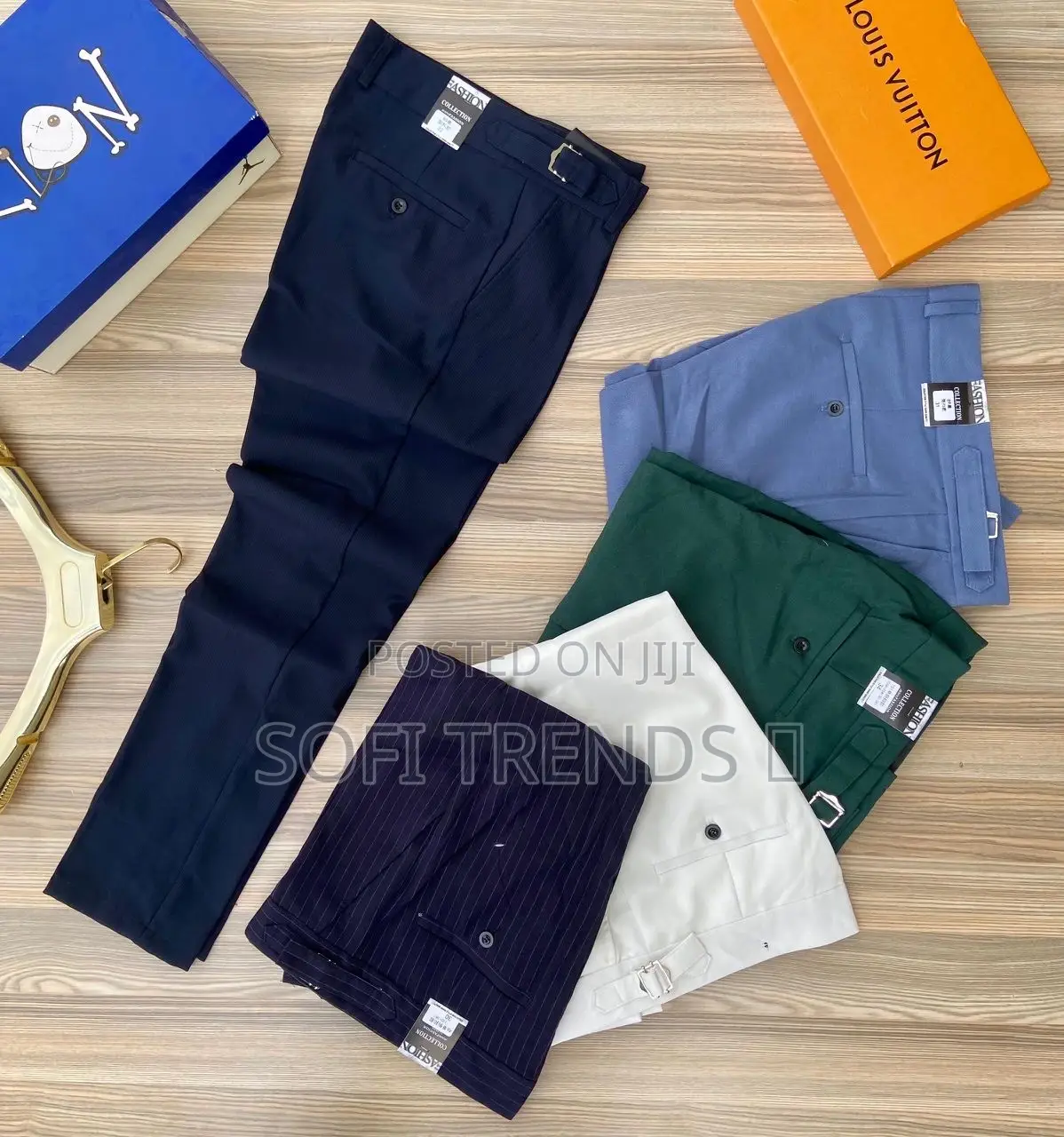 Gentle Beltless Trousers