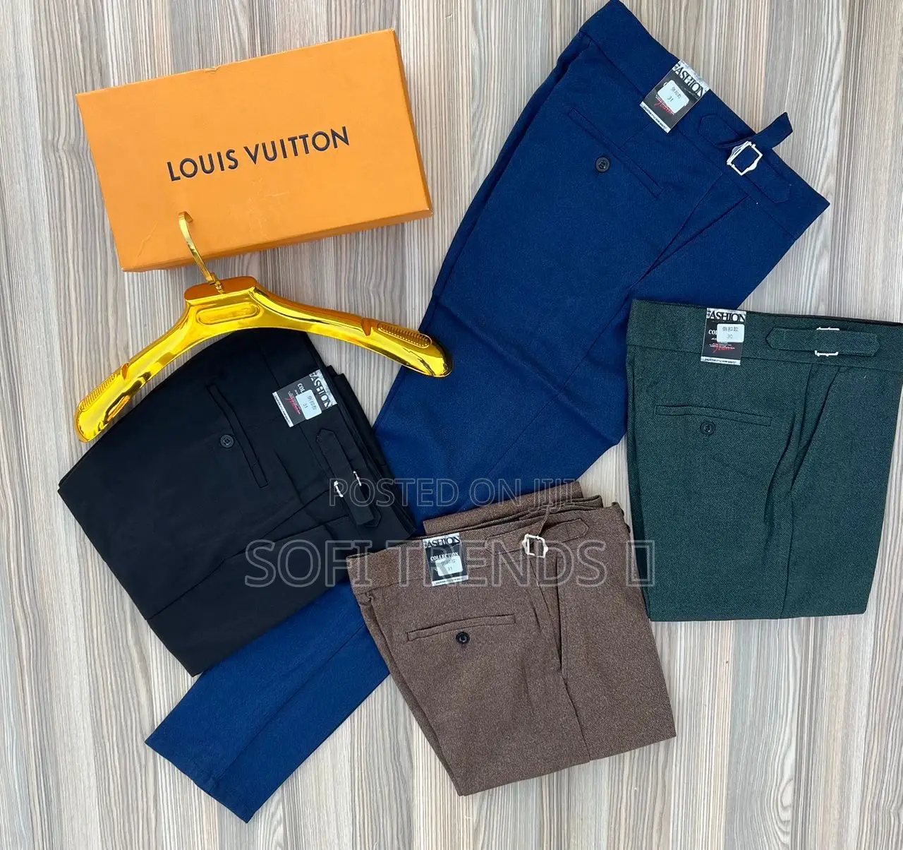 Gentle Beltless Trousers
