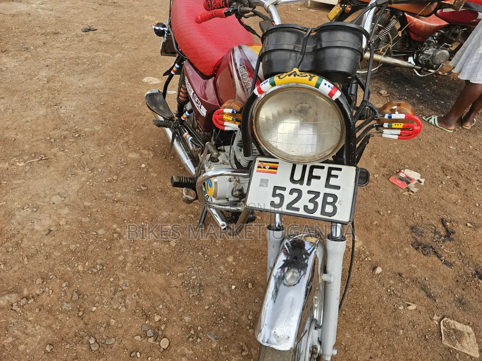 Bajaj Boxer 2021 Red