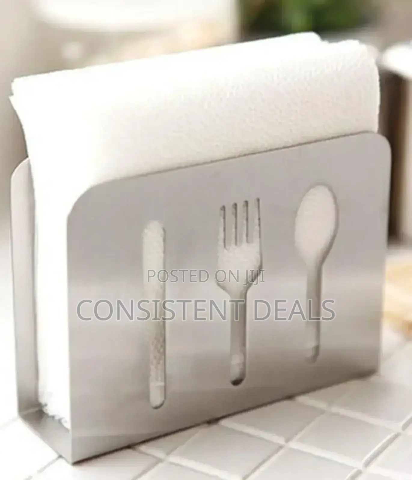 Stainless Steel Napkin Holder