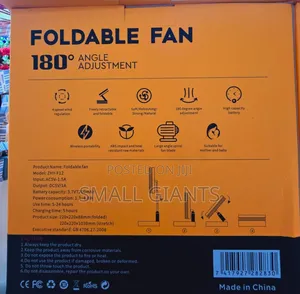 ZHY- F12 Foldable Fan