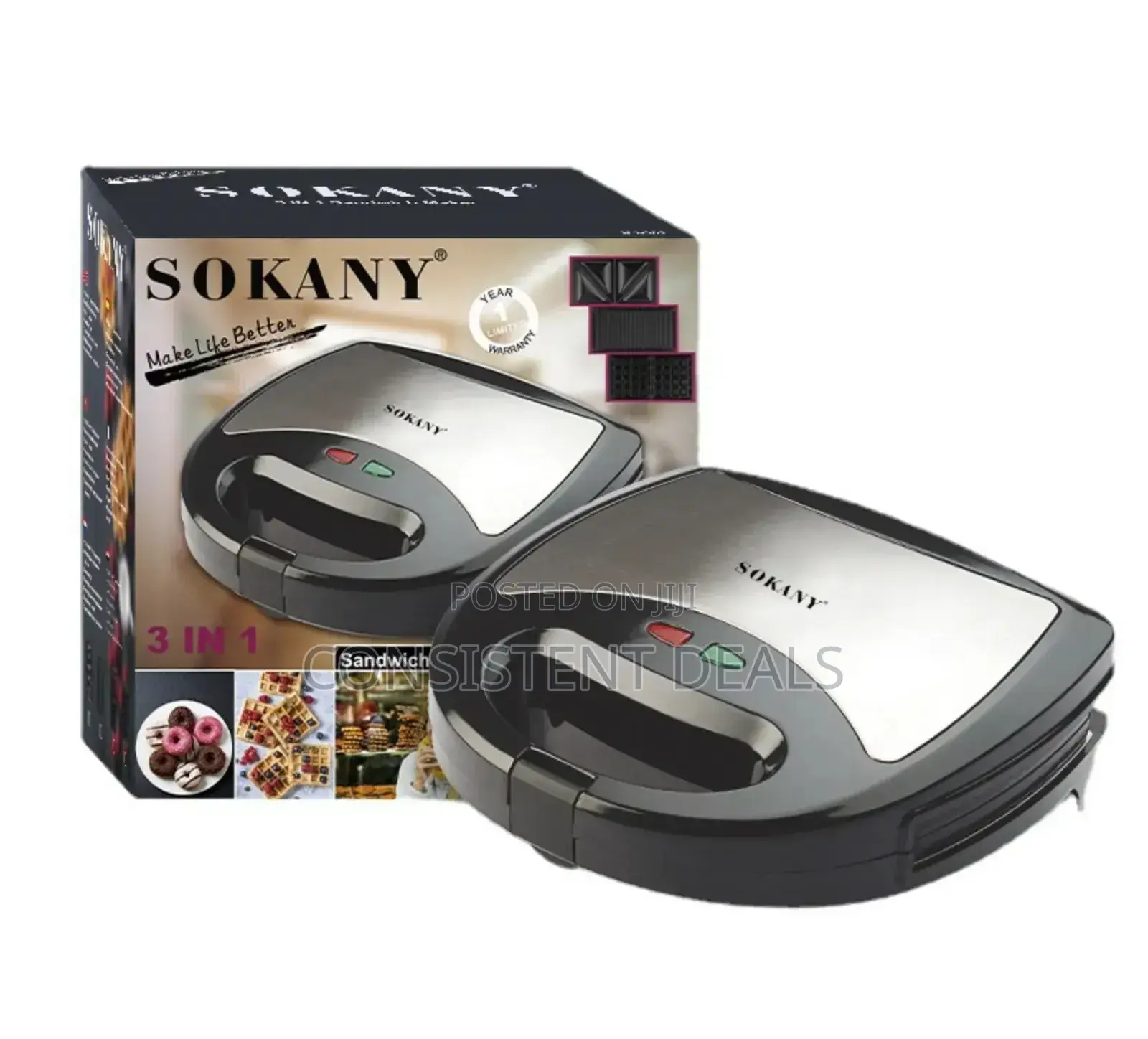 Sokany Sandwich Maker