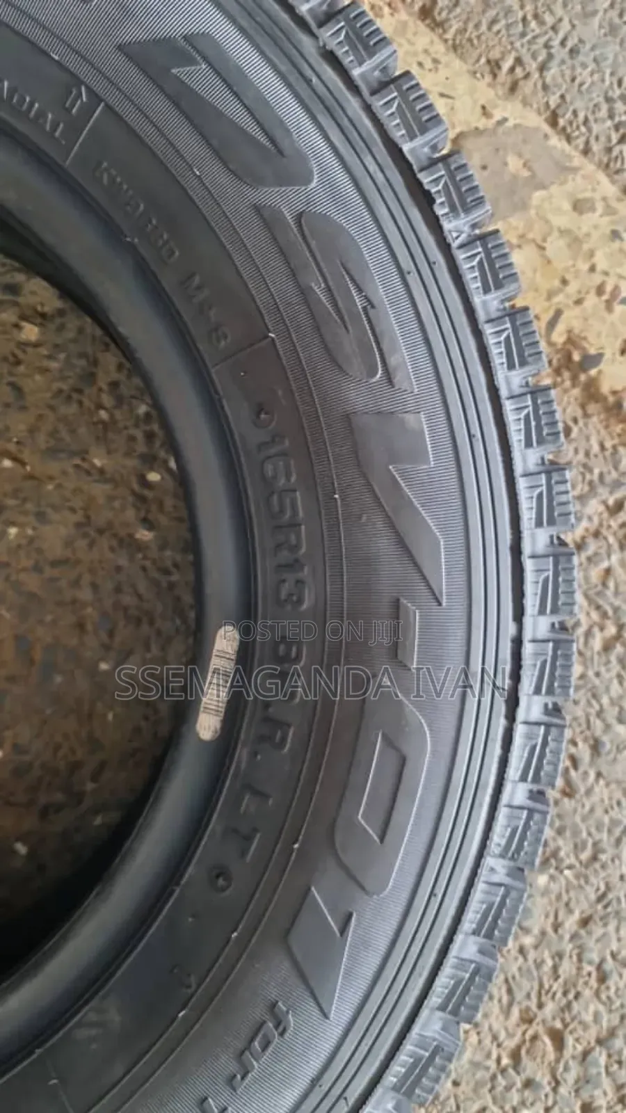165r13 Dunlop Foreign Used Tyres