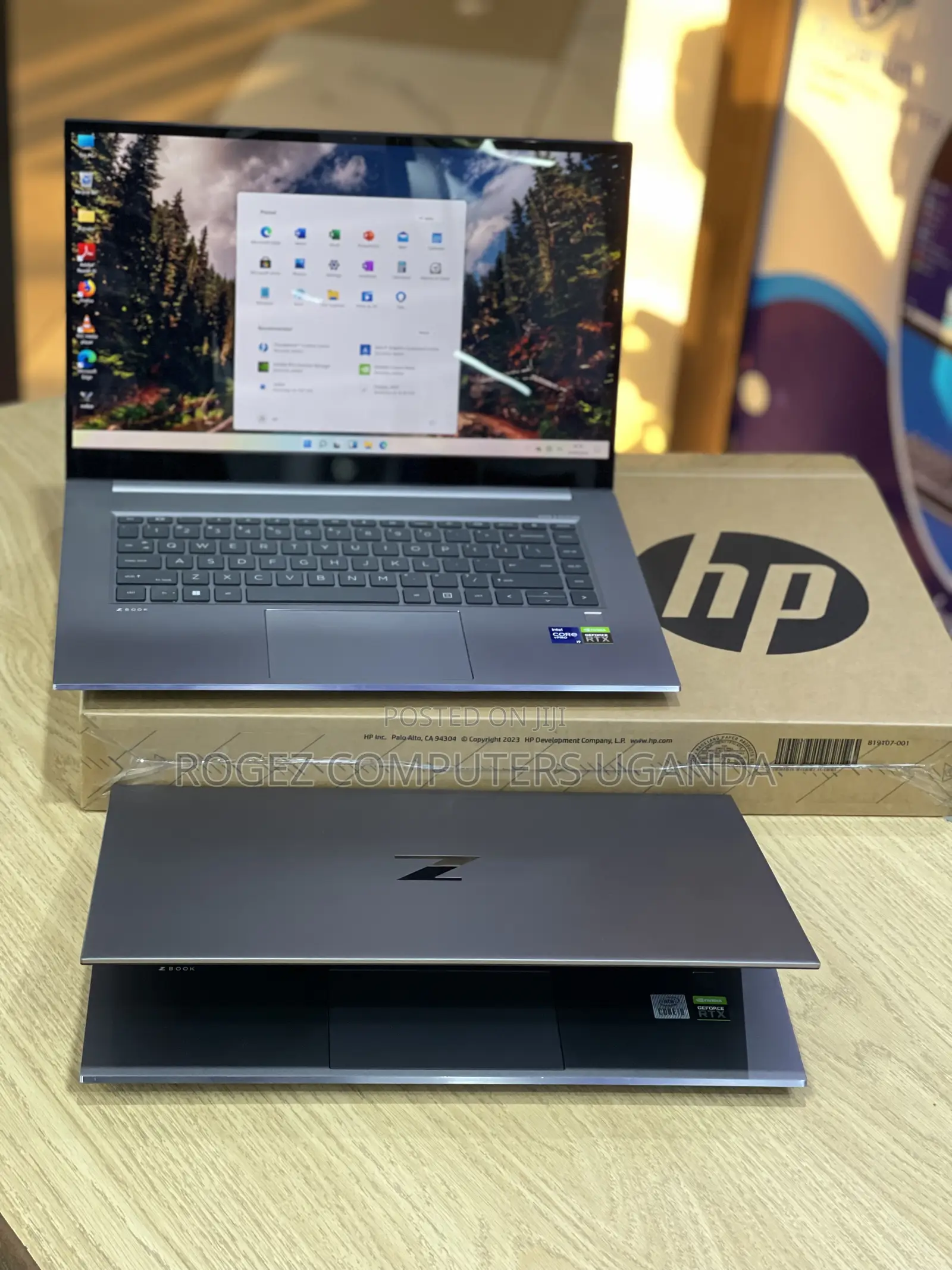 New Laptop HP Zbook Fury 15 G7 32GB Intel Core I9 SSD 1T