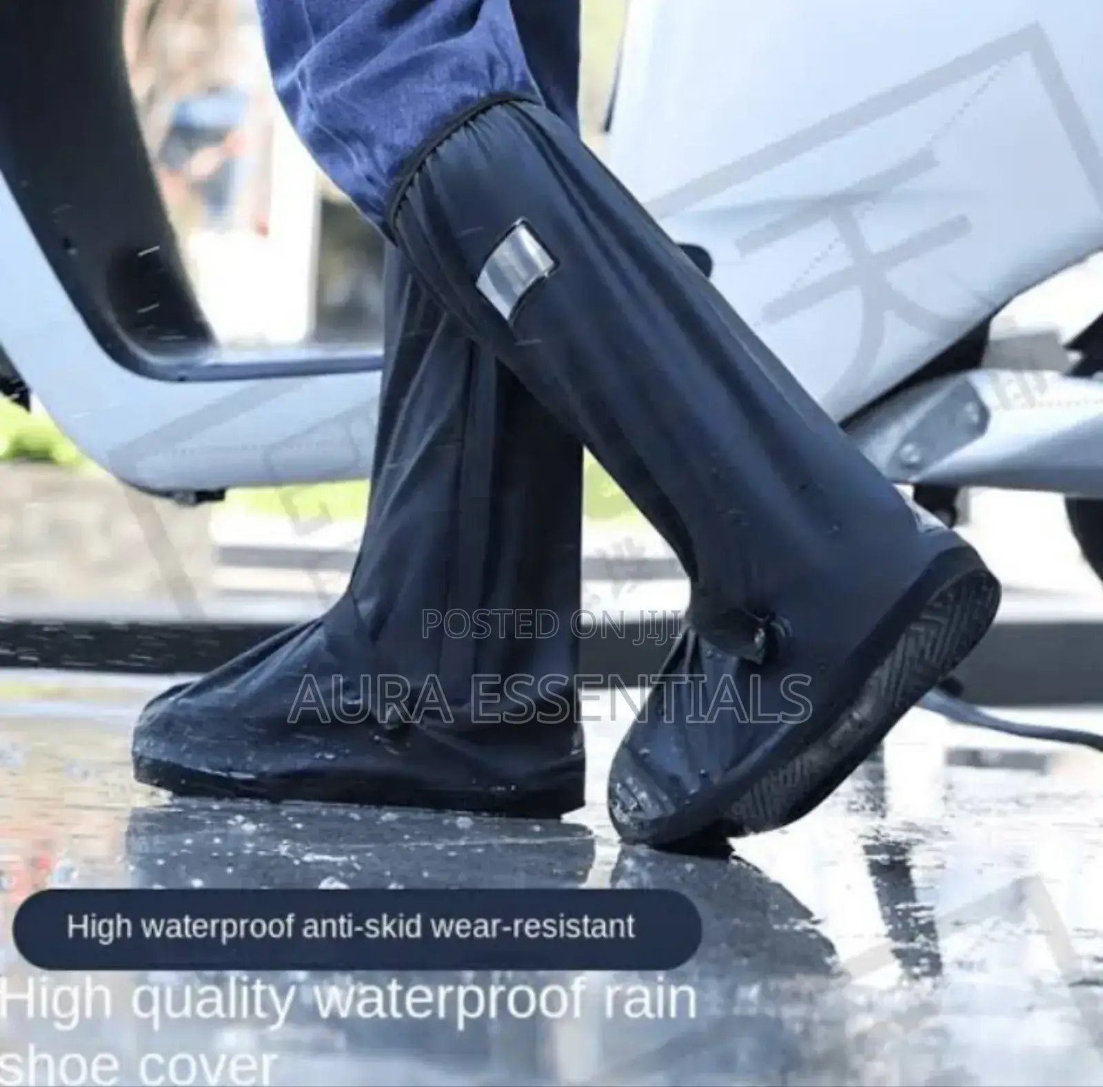 1pair PVC Waterproof Rain Shoe Covers