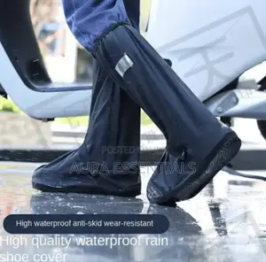 1pair PVC Waterproof Rain Shoe Covers