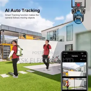  Three Screen Hd Outdoor Home Security Camera System Wirel