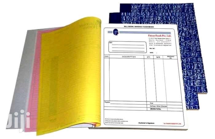 We Design, Produce Receipt Books And Business Card