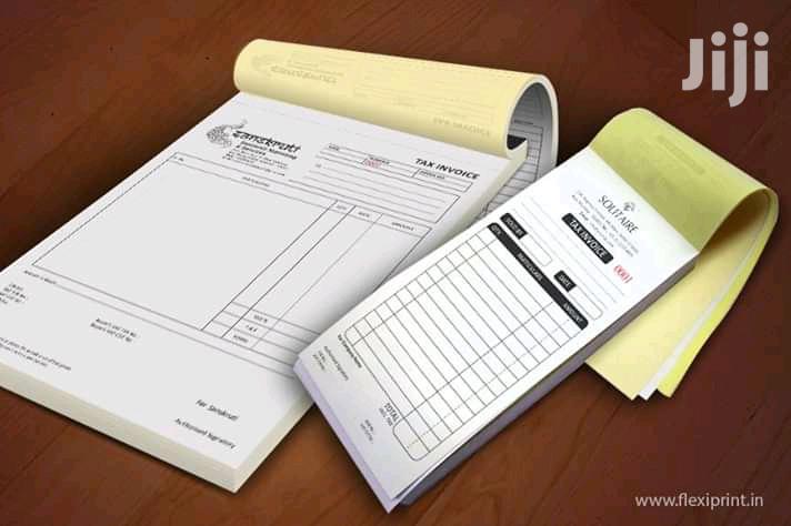 We Design, Produce Receipt Books And Business Card