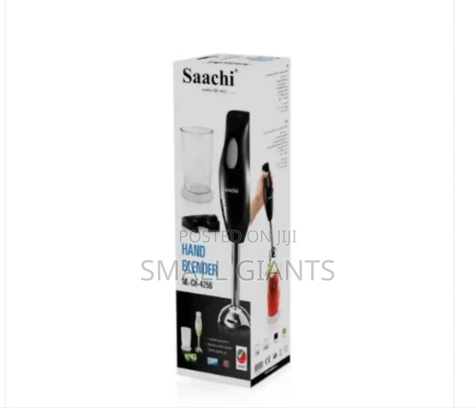 Saachi NL-CH-4256 200watts Hand Blender 700ml – Black