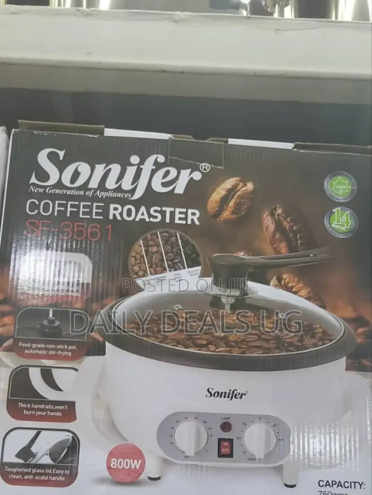 Electric Sokany Coffee Roaster