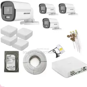 4 Channel CCTV Camera Kit/ Free Installation Gh.