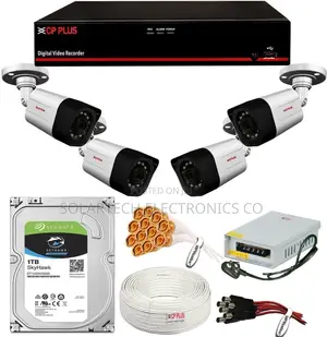 4 Channel CCTV Camera Kit/ Free Installation Around Wakaso.