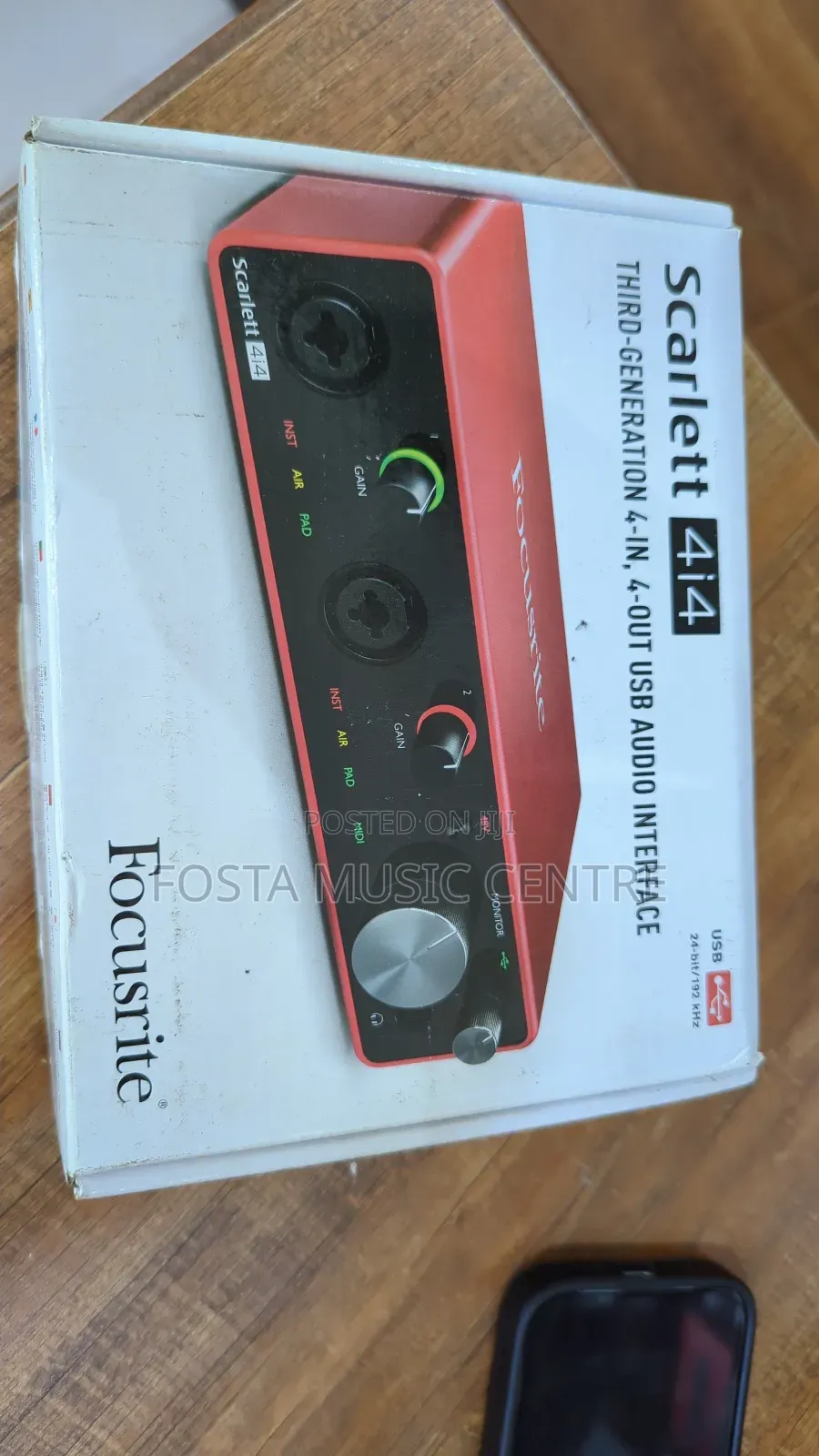 Focusrite 4i4 3rd Generation Audio Interface
