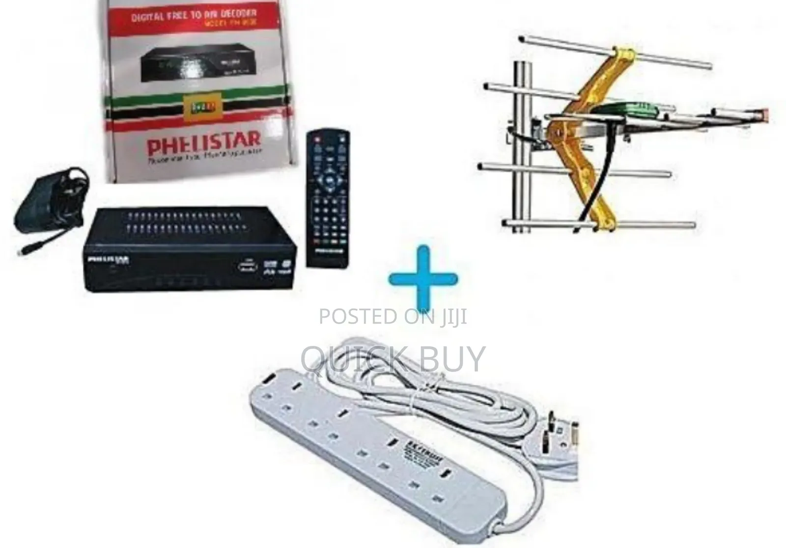 Premium Digital Free to Air Decorderantennapower Extension