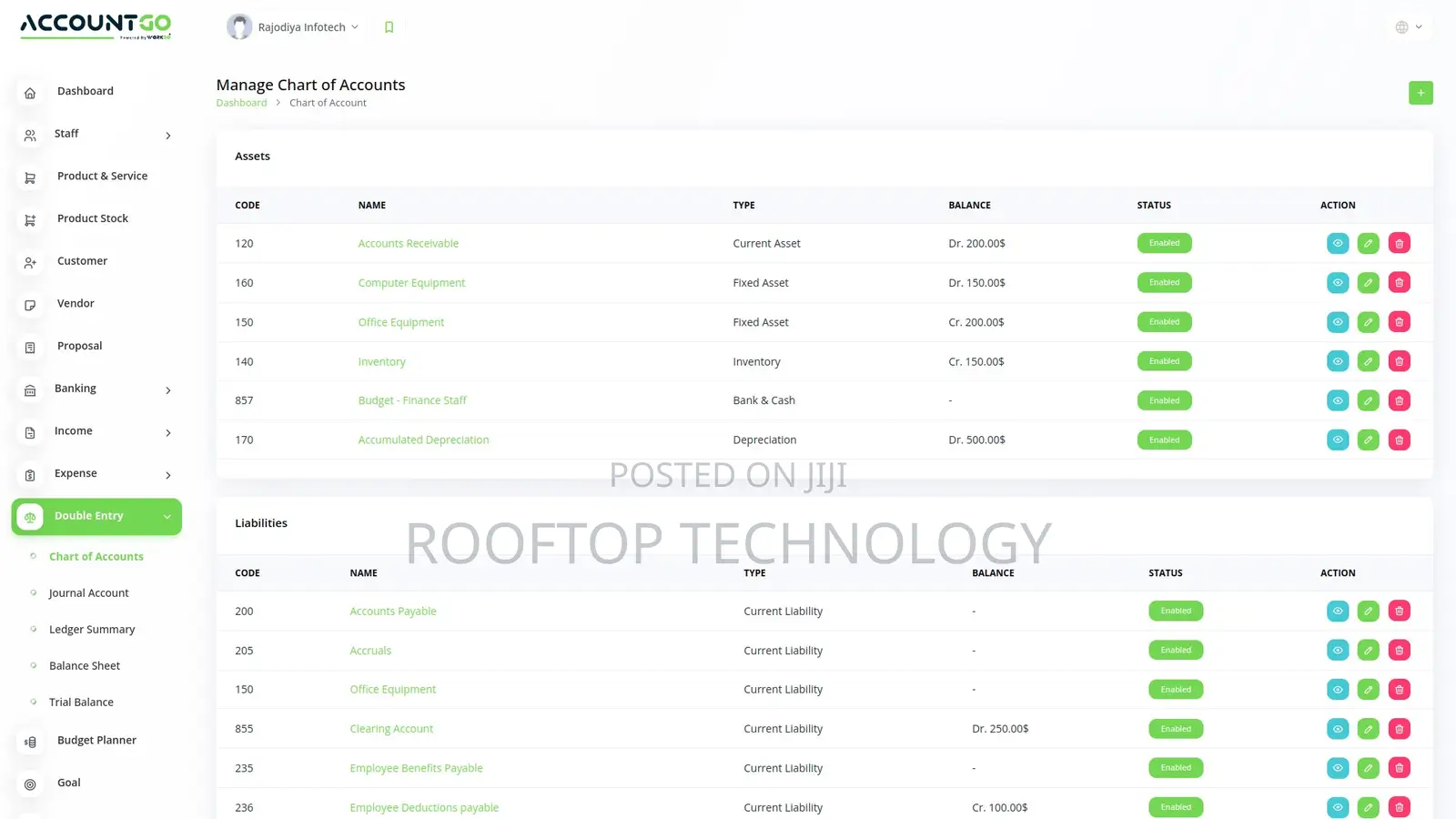 Accountgo Saas - Accounting and Billing Tool