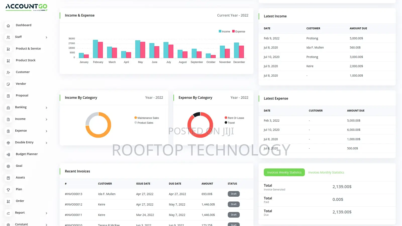Accountgo Saas - Accounting and Billing Tool