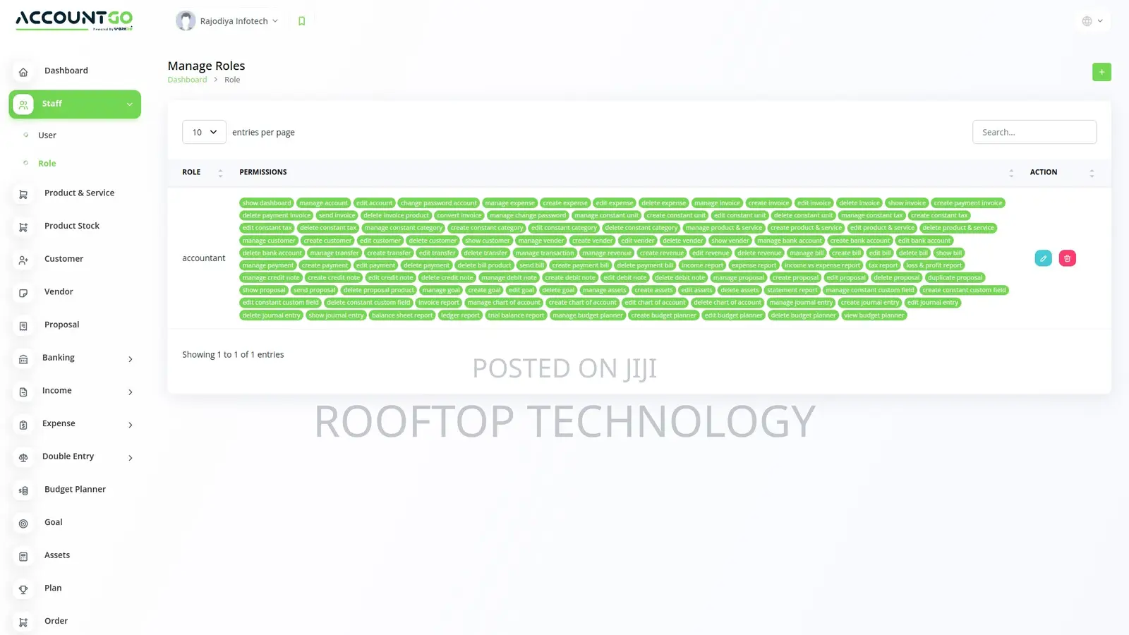 Accountgo Saas - Accounting and Billing Tool