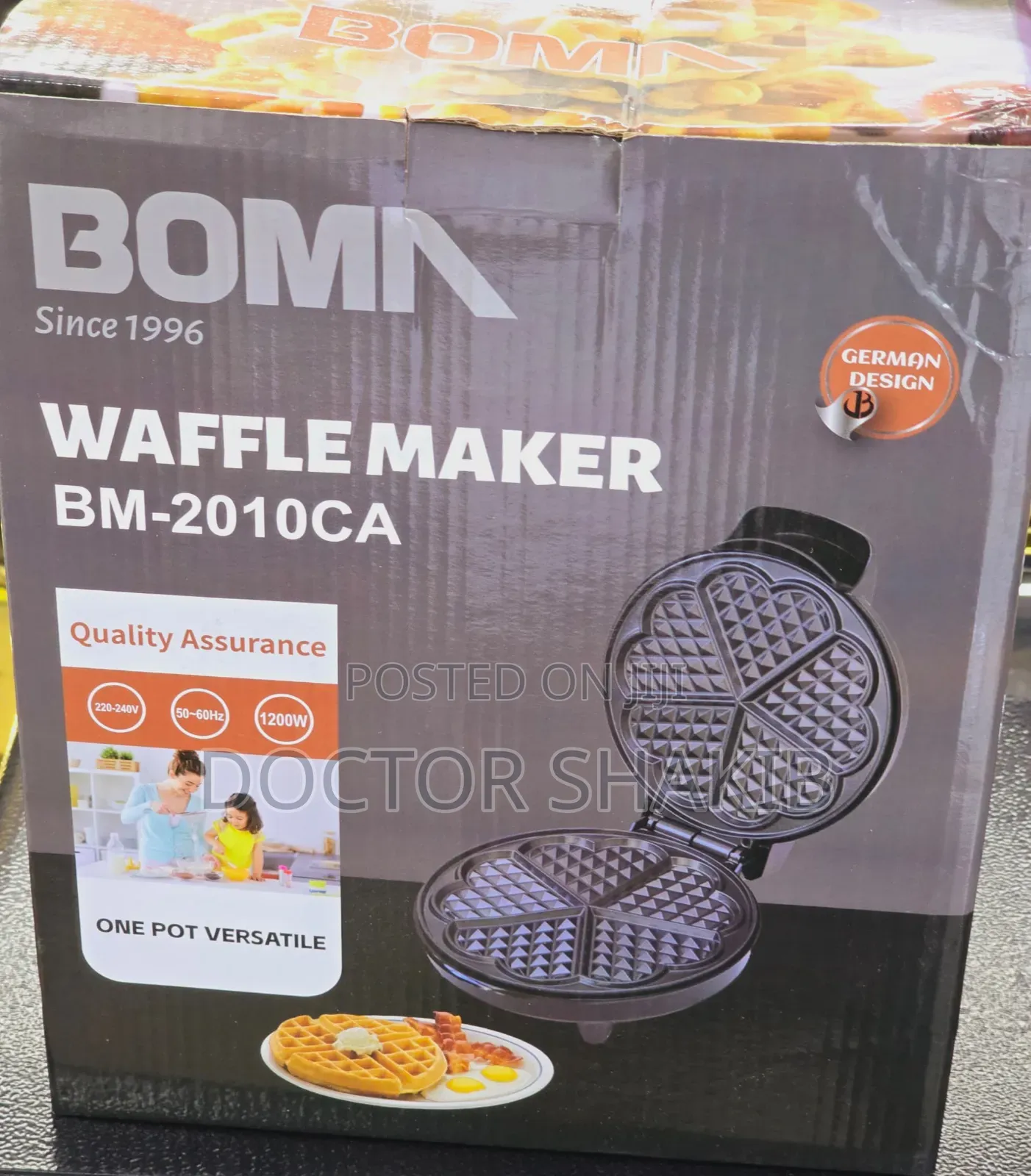 New Branded Boma Waffle Maker