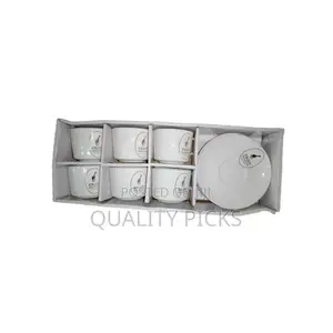 Restaurants and Office 6 Piece Tea Coffee Cups and 6 Saucers