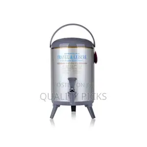 Daydays 9.5 Litres Daydays Hot Cold Thermos Flask-Silver