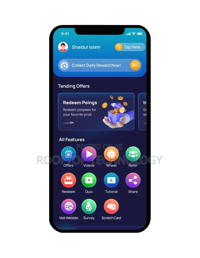 Cash Rocket – Flutter Online Earning App With Admin Panel