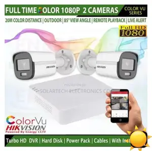 2 Cameras With 4 Channels DVR Gm