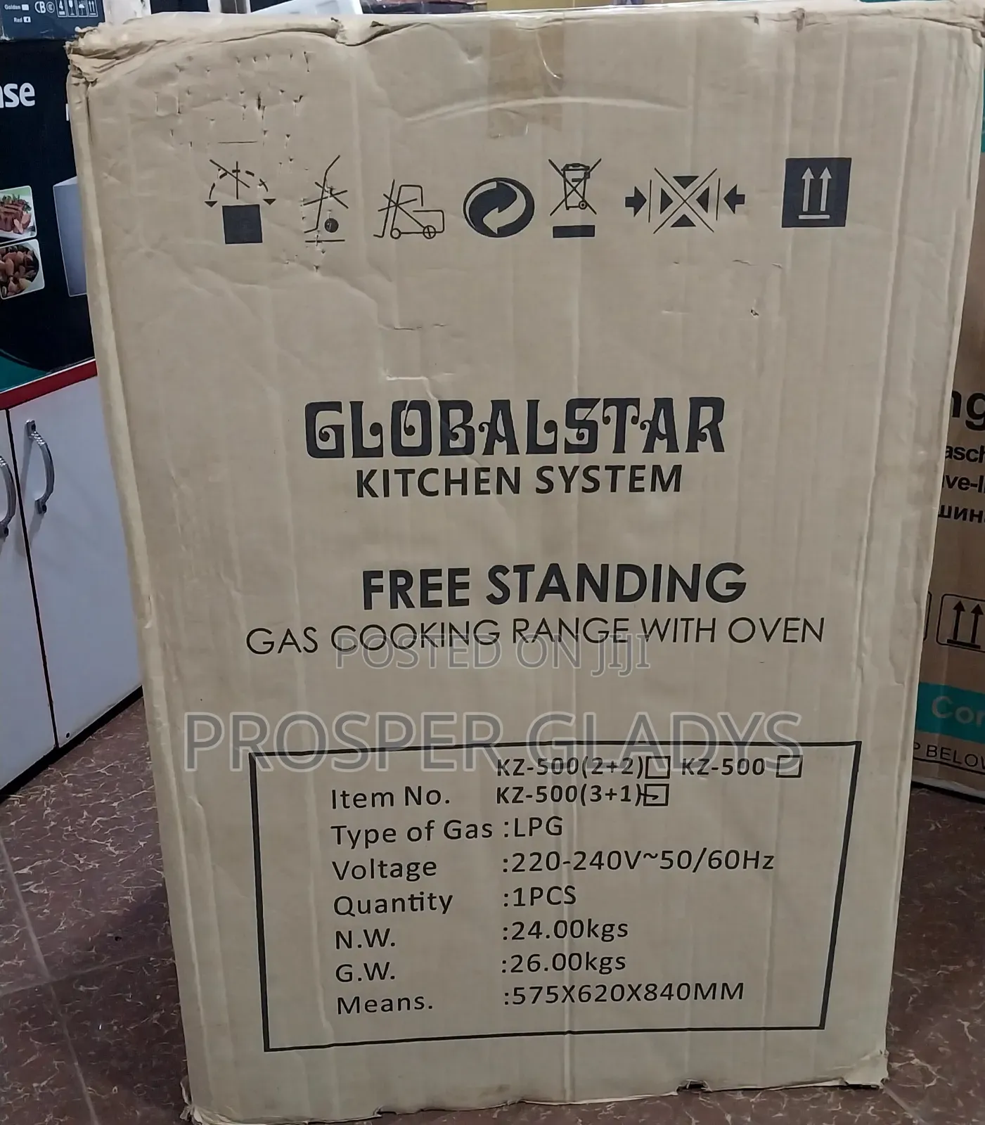 3+1 Global Star Gas Cooker