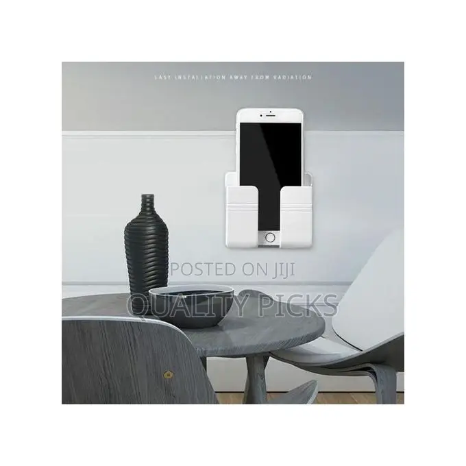 Wall-Mounted Mobile Phone Charging Holder Storage Organizer