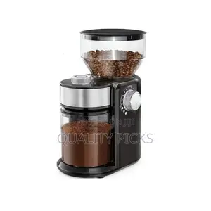 Electric Coffee Grinder 2.0, Adjustable Burr Mill