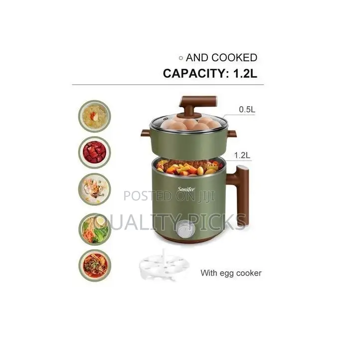 Sonifer Slow Mini Kitchen Multi Functional Electric Cooker
