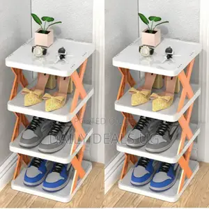 4 Layers Adjustable Shoes Rack