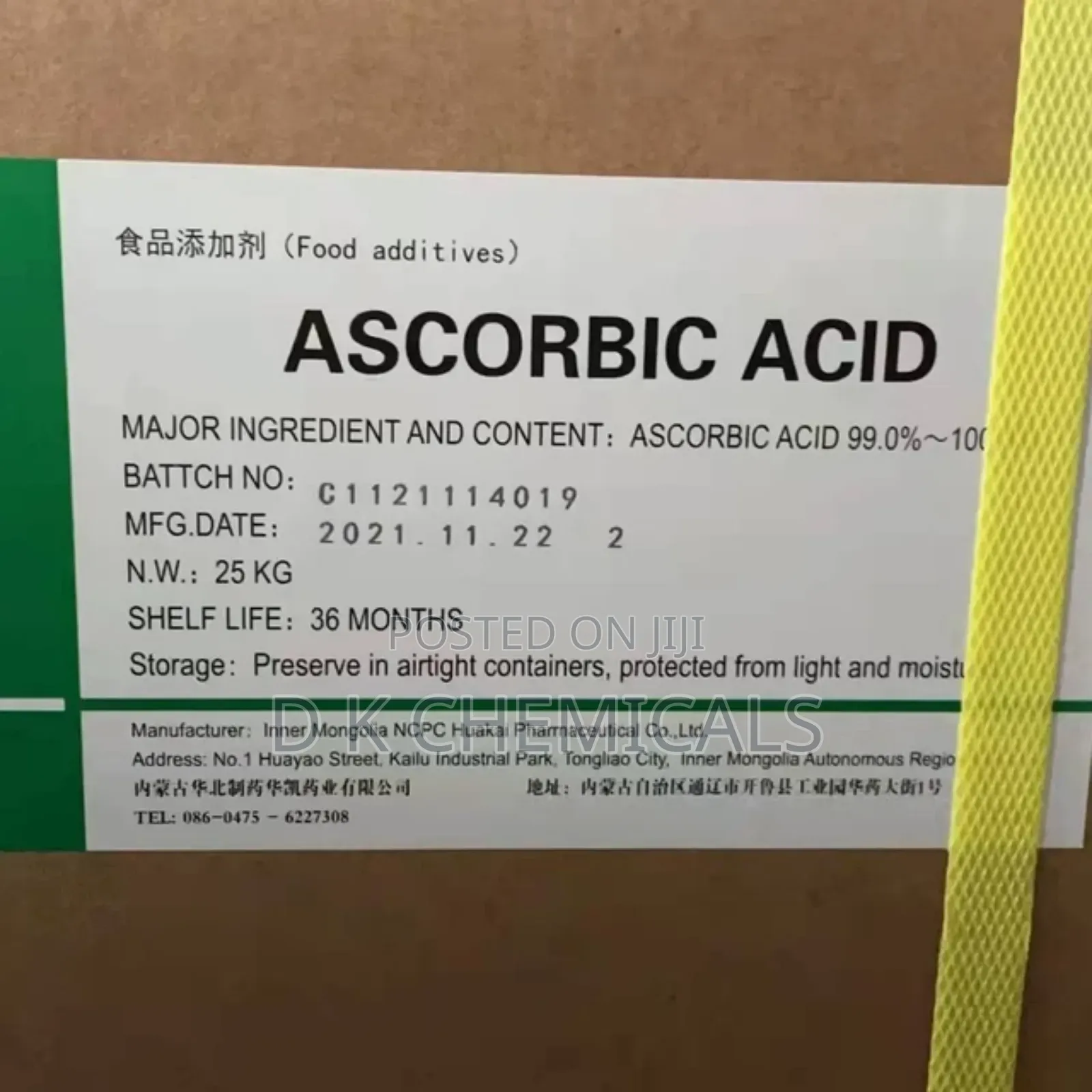 Ascorbic Acid Vitamin C