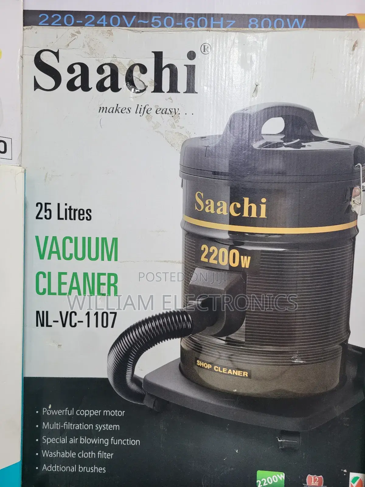 Multifilteration System Vacuum Cleaner/Saachi Vacuum Cleaner
