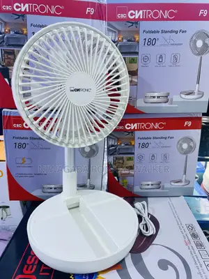 Foldable Rechargable Table Fan