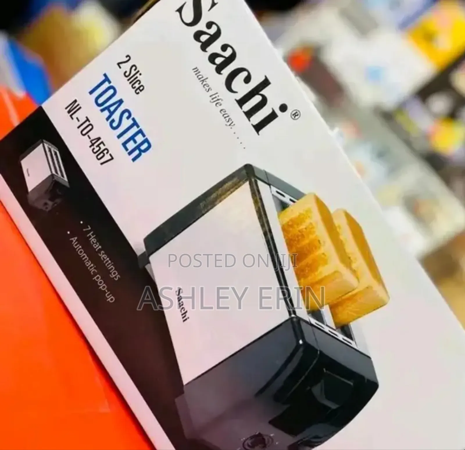 Saachi 2 Slice Electric Bread Toaster