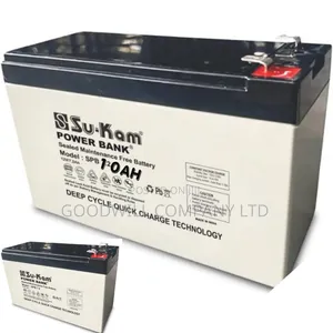 Su-Kam 10AH 12V Sealed
Maintenance-Free Battery SPB024