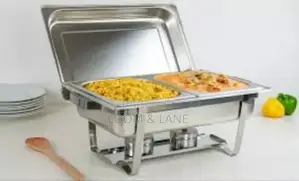 Double Compartment Chaffing Dish Food Warmer